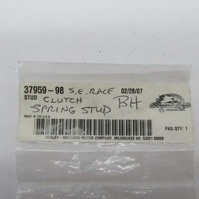 Harley Davidson Genuine NOS Clutch Spring Stud 37959-98