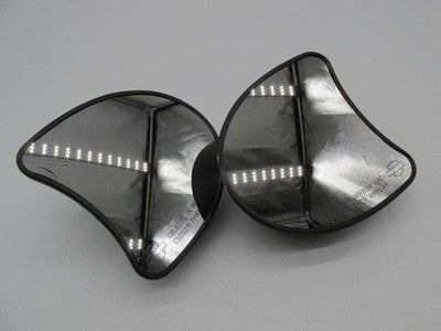 Pair of Harley-Davidson Genuine Stock Black Touring Fairing Side Mirrors