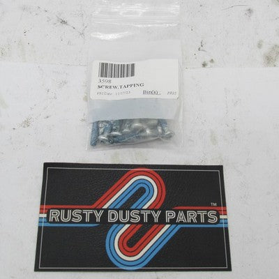 Lot of 12 Harley-Davidson OEM NOS Torx Pan Head Tapping Screws 3598
