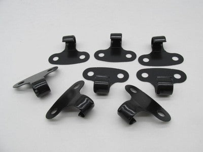 Lot of 8 Harley-Davidson Genuine NOS Black J-Clips 10179