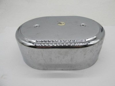 Harley Davidson Chrome Oval 8" X 5.5" Air Cleaner Cover Assembly Backi