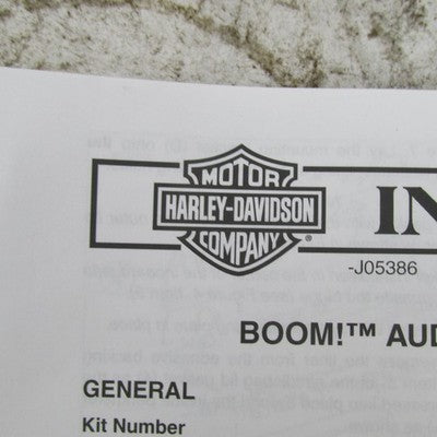 Harley Davidson OEM Vivid Black Right Side Saddlebag Speaker Lid 93-13