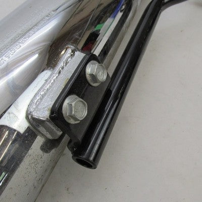 Harley OEM 02-03 Sportster XL883R Exhaust Muffler w/ Hanger Bracket 64