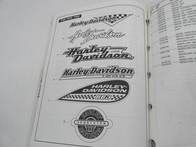 Harley-Davidson Official Factory 2002 Sportster Models Parts Catalog 9