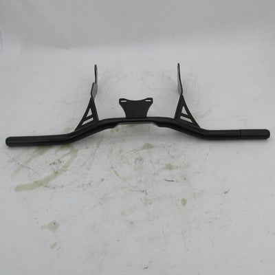 Black Highway Footpeg Front Engine Guard Crash Bar For Harley 14-23 To