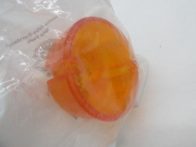 Harley Davidson Genuine NOS Amber Turn Signal Lens 68566-90