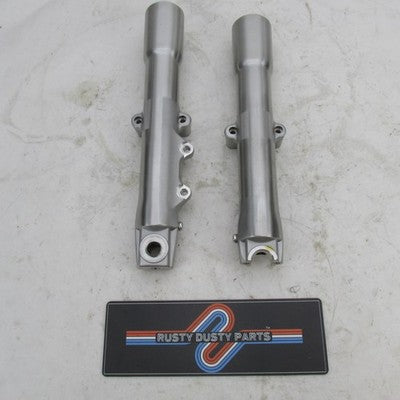 Harley OEM 07-17 Softail Front Lower Fork Sliders Legs Pair 45916-07A