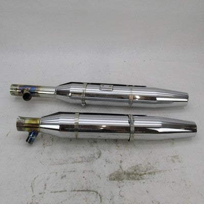 Pair of Harley Davidson OEM Stock Exhaust Mufflers Silencers 65890-00