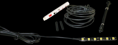 Custom Dynamics Magicflex 2 Indian War Bonnet Accent Light Kits Orange