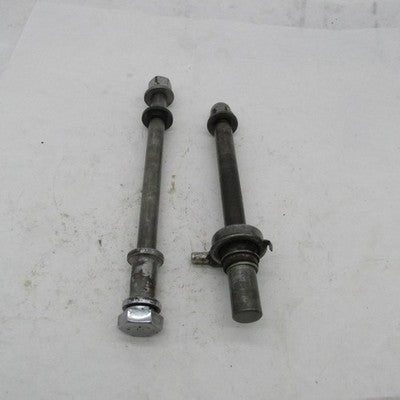 Lot of 2 Harley OEM VTG Ironhead Sportster Front & Rear Axles 43871-73