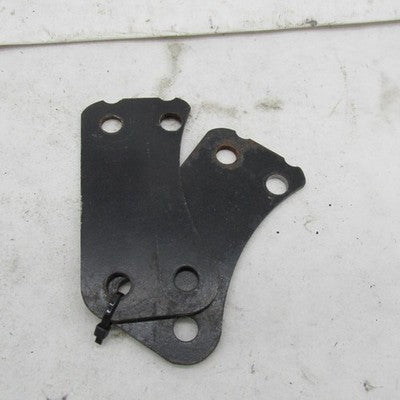 Pair of Vintage Harley Davidson Black Front Fender Riser Mount Bracket