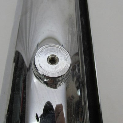 Pair of Harley OEM Softail Chrome Catalyst Mufflers w/ Shields 65872-0