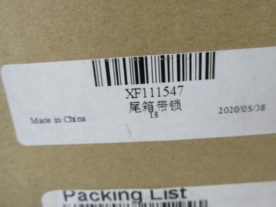 Harley-Davidson Aftermarket Black Fairing Tourpak Tour Pack Lid Cover XF111547