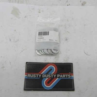 Lot of 32 Harley-Davidson OEM NOS 3/8" x 5/8" Flat Washers 6379W