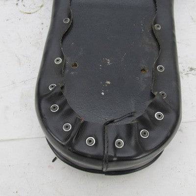 Vtg Selle Giuliari OEM Black Diamond Stitch Chopper Seat Made In Italy