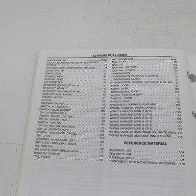 Harley Davidson Genuine 2013 Trike Model Parts Catalog Factory Manual