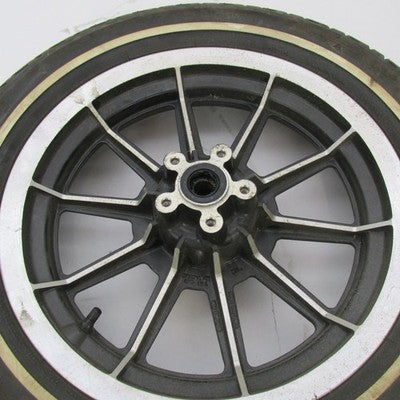 Harley OEM 87-99 Touring 16x3 Cast Mag 10-Spoke Front Wheel w/ Tire 43