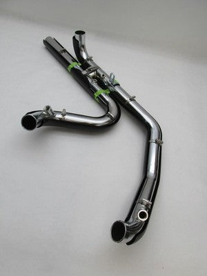 Rinehart Racing NOS 09-16 Touring Slimline Duals Header Kit Black 100-