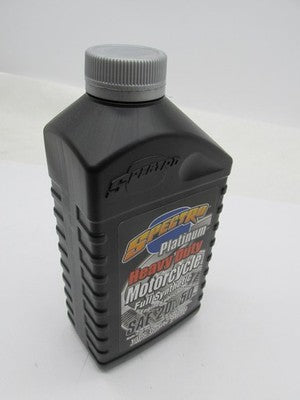 Spectro Platinum Heavy Duty Motorcycle Synthetic Engine Oil SAE 20W50
