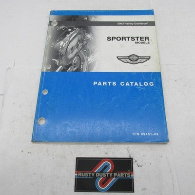 Harley-Davidson Official Factory 2003 Sportster Models Parts Catalog 9