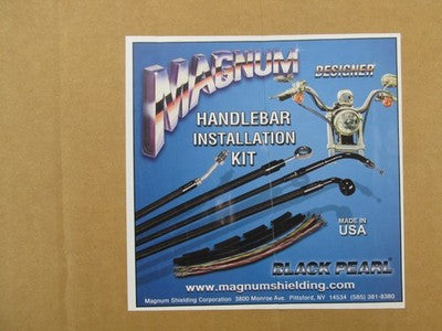 Magnum Shielding NOS Upper Handlebar Installation Kit Black 0610-1035
