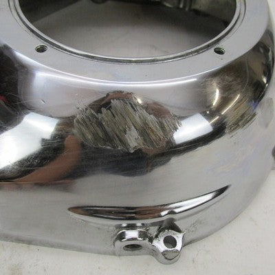 Harley Davidson OEM Chrome Outer Primary Cover FX Shovelhead Road Rash