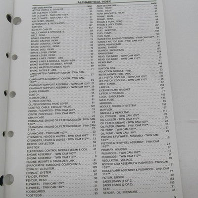 Harley Davidson Genuine 2014 FLHRSE Parts Catalog Official Manual 9943