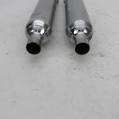 Pair of Harley Davidson Genuine Exhaust Mufflers 65538-09 65846-10A