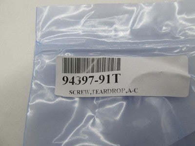 Lot of 10 Harley-Davidson Genuine NOS Chrome Air Cleaner Screws 94397-