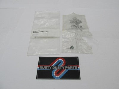 Lot of 3 Harley Genuine OEM NOS Meter Reset Knob Pan/Lock Screws Black
