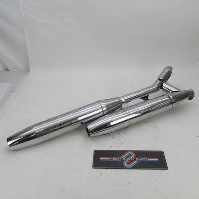 Yamaha OEM Exhaust Mufflers Silencer 650 V Star 98-05 XV5 5BN-2