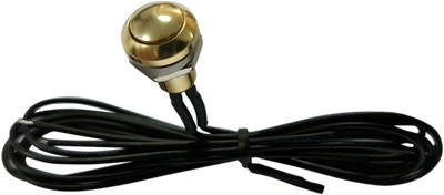 Drag Specialties Mini Push-Button Switch Gold 2106-0418