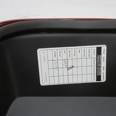 Harley OEM 93-13 Touring Right Saddlebag Lid Luxury Rich Red Stripe 90