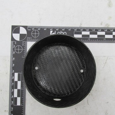 Thrashin Supply Softail Gauge Relocation Pod Cover Part Black w Carbon