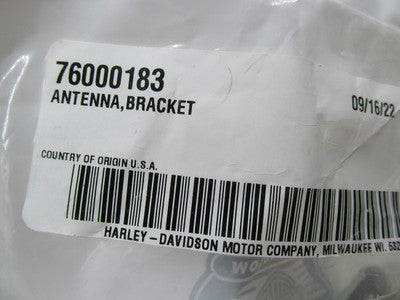 Harley Davidson OEM NOS Antenna Bracket 76000183