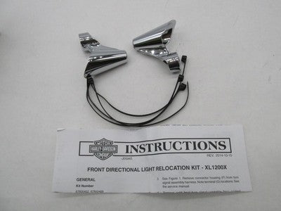 Harley-Davidson Genuine NOS Sportster Front Directional Relocator Kit