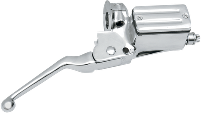 Drag Specialties 5/8in. Single-Disc Master Cylinder with Lever and Cla