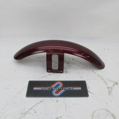 Harley OEM 2000 Softail FXST Front Fender Luxury Rich Red 59922-00ZQ 5