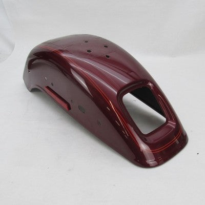 Harley 2000 Softail Deuce FXSTD Front/Rear Fender Set Luxury Rich Red