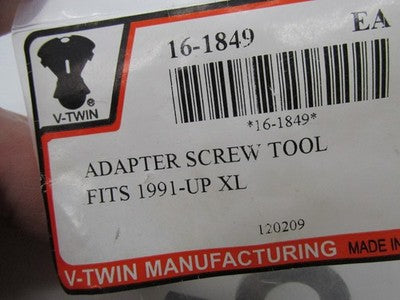 V-Twin NOS 19-Up XL Adapter Screw Tool 16-1849
