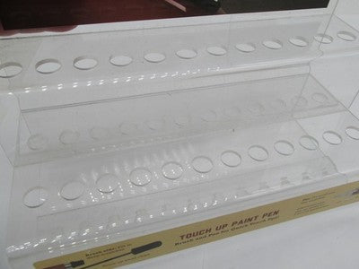 Indian Genuine Touch Up Paint Pen Holder Acrylic Display