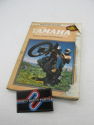 Clymer Yamaha XT500 & TT500 Singles 1976-1978 Service Repair Manual Bo