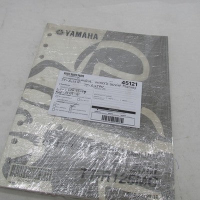 Yamaha OEM Service Manual TT-R125M/TT-125MC LIT-11626-13-47 5HP-28199-
