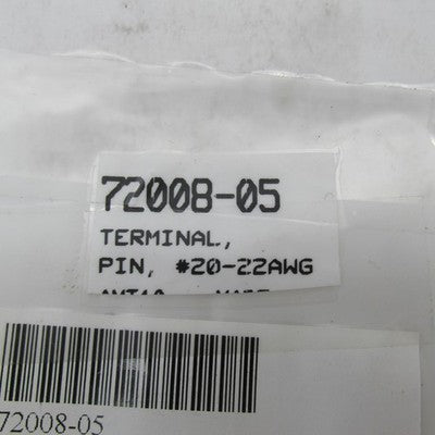 Lot of 6 Harley-Davidson OEM NOS 20-22 AWG Pin Terminals 72008-05