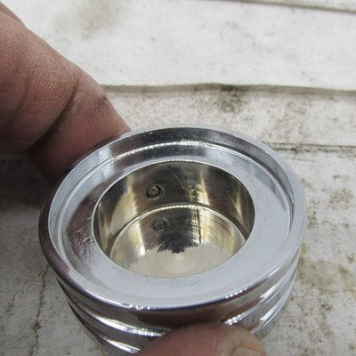 Harley Davidson OEM Chrome Bar & Shield Upper Front Fork Nut Cover Sin
