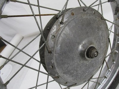 Suzuki T250 Hustler 18X2.75 Front Twin Leading Drum Brake Shoe Spoke W