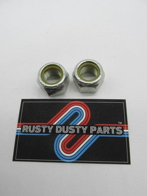Lot of 2 Harley Davidson NOS OEM 5/8"-18 x 15/16" Hex Lock Nut 7994