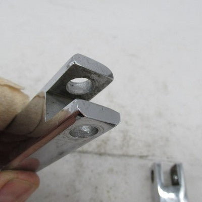 Pair of Harley Davidson OEM Chrome Highway Peg Mounts Sportster Ironhe