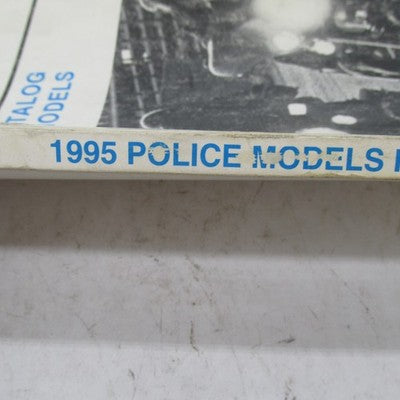 Harley-Davidson Official Factory 1995 Police Models Parts Catalog 9954