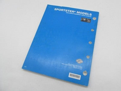 Harley Davidson Official Factory 2009 Sportster Models Parts Catalog 99451-09